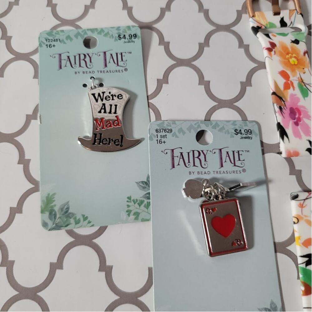 Galaxy Watch Straps, Alice and Wonderland Charms, and Keychains - Picture 2 of 6